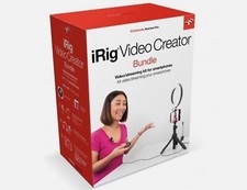 Ik Multimedia Irig Video Creator Bundle Streaming Kit W/ Stand, Mic, And Light