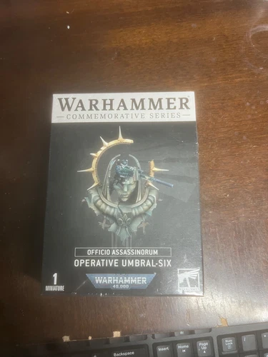 Warhammer 40K Imperial Vindicare Assassin Operative Umbral Six WH+ Exclusive New