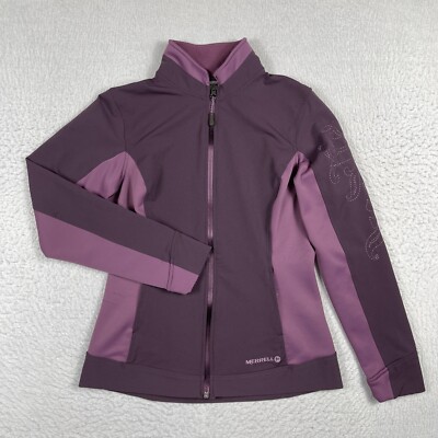 Merrell Jacket Womens XS Purple Aeroblock Outdoors Hiking Camping Ladies Casual