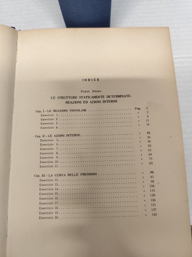 LIBRO ESERCIZI DI SCIENZA DELLE COSTRUZIONI 2 VOL. CAVALLINA D'ANNA PATRON 1967 - Foto 3 di 16
