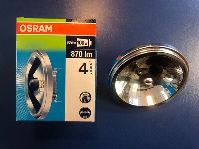OSRAM HALOGEN REFLEKTOR HALOSPOT 111 60W(100W) G53 12V Warm White SP 24° DIMMBAR