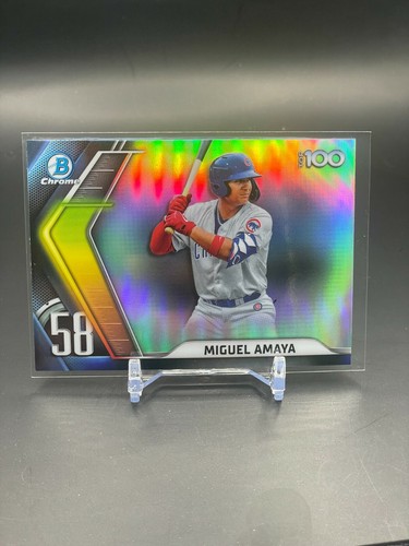2022 Bowman Baseball-Einsätze - 3D, Top 100, HiFi, Vibrationen *Sie wählen Liste* - Bild 89 von 126