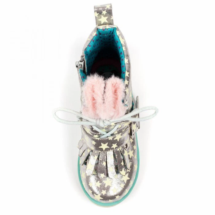 Irregular Choice bambini Step Mama STELLA borchie stivali - Immagine 4 di 4