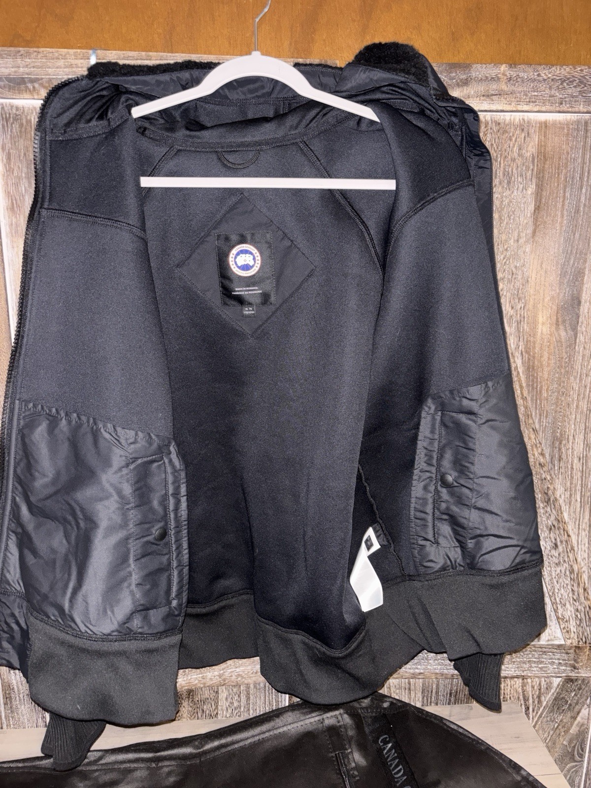 Canada Goose Women's Simcoe Fleece Hoodie, Black - Noir XL With Garment Bag thumbnail 17