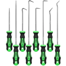 8-Piece Mini Hook and Pick Set, 4PCS 8.6'' & 4PCS 5.7'' Precision Automotive Pic
