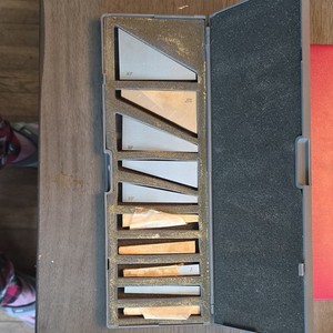 Adjustable Angle Block Set Steel Angle 30° 25° 20° 15° 10° 5° Metalworking