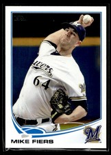 2013 Topps #398 Mike Fiers