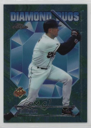 Cal Ripken Jr / Brady Anderson #DD7 1997 Topps Chrome Diamond Duos card