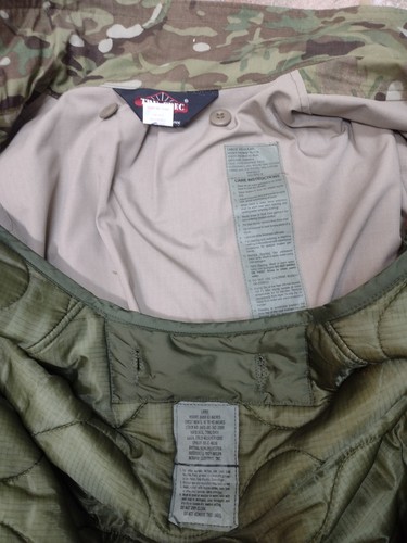M65 Style Field Jacket Large Regular MULTICAM.  Button In/Out Quilted Liner. - Imagen 5 de 6