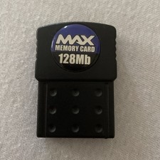 MAX Nintendo Gamecube Memory Card Speicherkarte 128 MB Konsole Rarität!! 