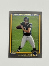 2001 Topps #328 Drew Brees Rookie Card RC Chargers Saints Boilermakers. rookie card picture