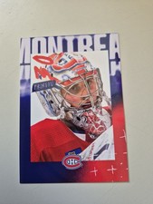 2023-24 Montreal Canadiens Cayden Primeau Oversize Jumbo Team Card Habs