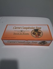 12-Bars Soap CARROT COMPLEXION BEAUTY BAR WITH CARROT OIL 125g each BRAND NEW 