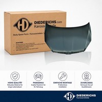 Motorhaube Diederichs 7801700 FÜR Skoda Haube Motorraumhaube