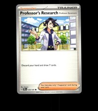 Professor’s Research (Professor Sycamore) - 125/131 - Prismatic Evolutions - NM