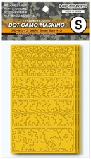 HiQparts Dot Camouflage Masking Stickers S 3 Sheets for Plastic Models DCMS2-S