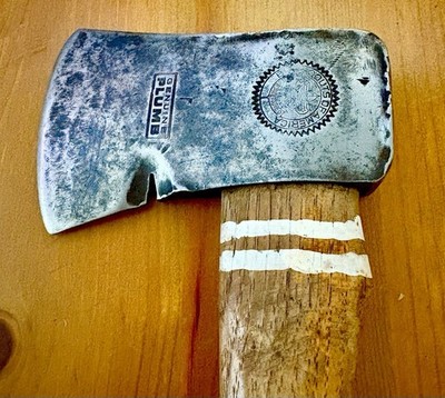 Vintage Genuine Plumb Boy Scouts Hatchet Original Handle