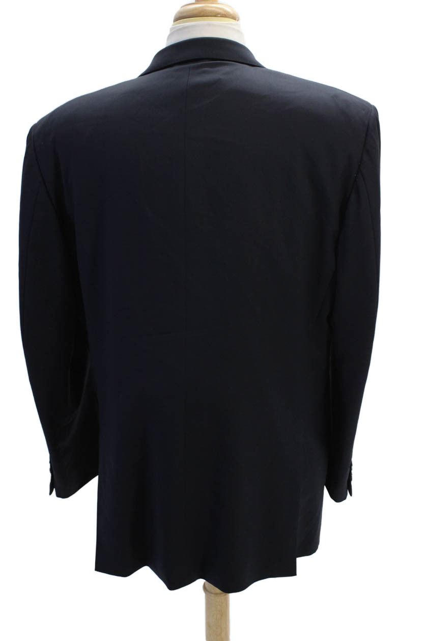 Victor Talbots Mens Solid Two Pocket Button Up Su… - image 5