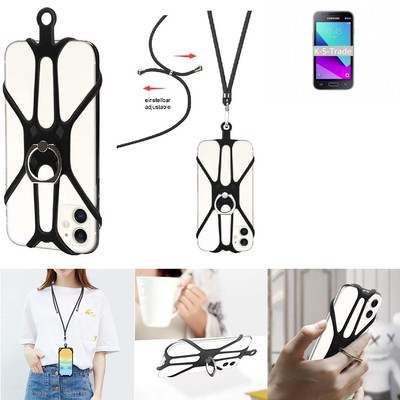 Handyband für Samsung Galaxy J1 Mini Prime 2016 Duos Fingerhalterung Lanyard
