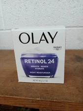 Olay Retinol 24 Smooth Renew Hydrate, Night Moisturizer. 1.7 Oz