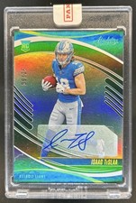 2025 Panini Absolute Isaac TeSlaa Signature Rookies RC Spectrum Green Auto #/25