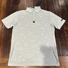 Bad Birdie Men  s Core Polo, The Southwest Loop, Small, New, BBMP001-683