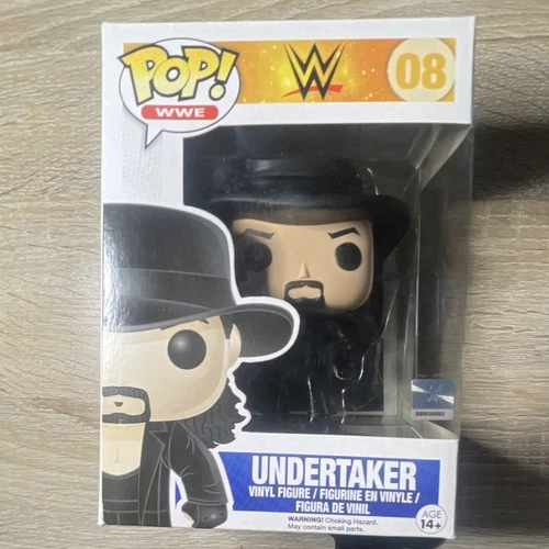 Funko Pop! Vinyl WWE Undertaker Figure #08 2014 Wrestling Series 1 Black