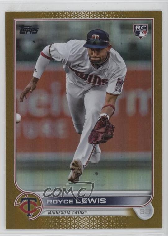 2022 Topps Update Gold Foil Royce Lewis #US105 10z2