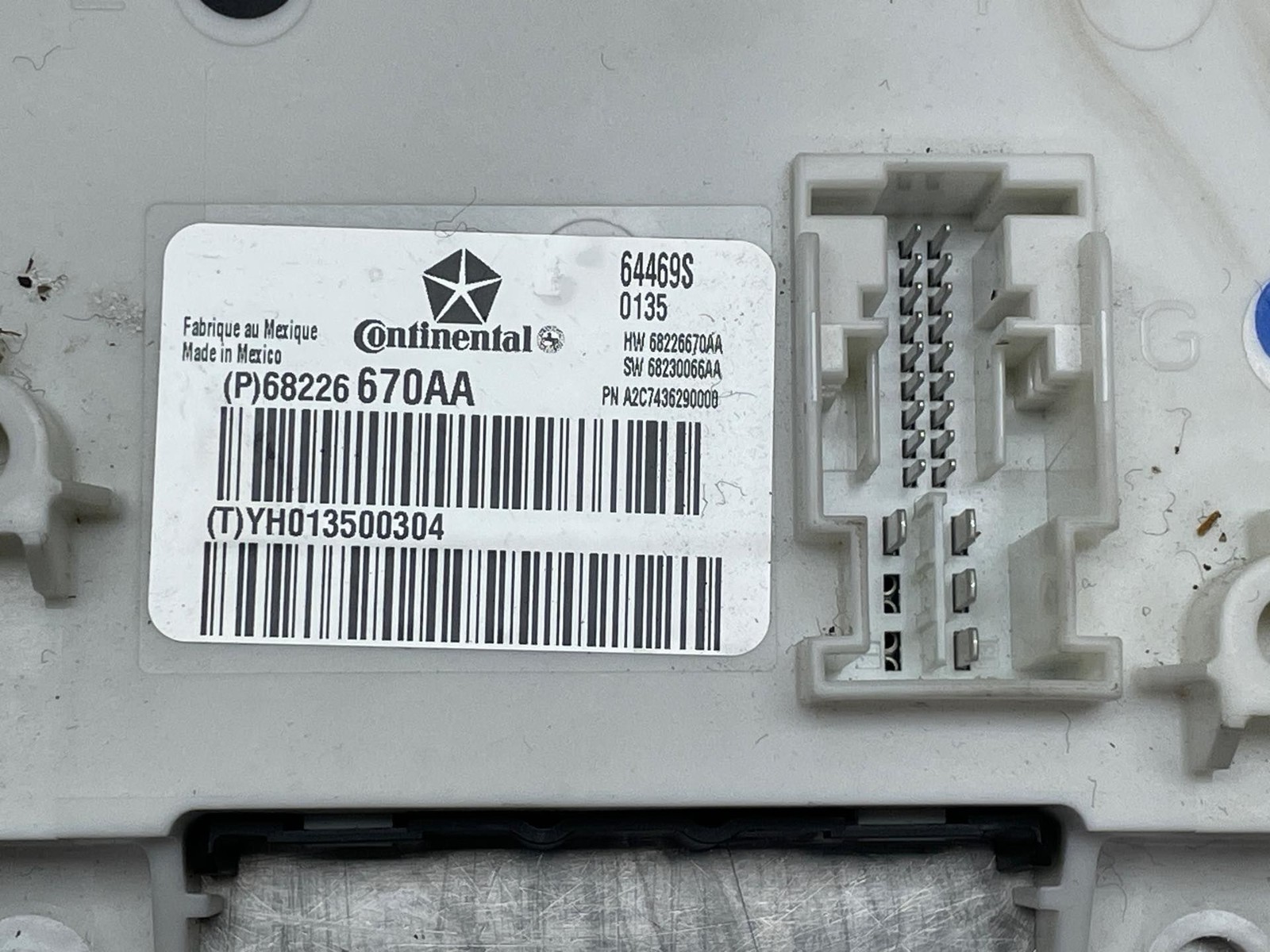 2015 Maserati Ghibli OEM Body Control Computer Module BCM 68226670AA