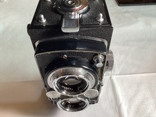 Yashica Yashica-D Twin Lens Reflex Camera Yashikor 80mm f/3.5 120mm Black