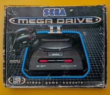 Sega Mega Drive 2 II 16-Bit Retro Console Boxed 2 Controllers Complete PAL UK