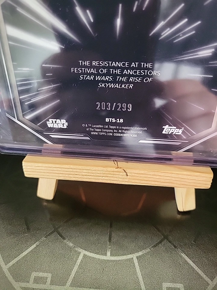 Topps Star Wars Masterwork Behind The Scenes /299 Rhe Resistance At The Festival - Image 3 of 3