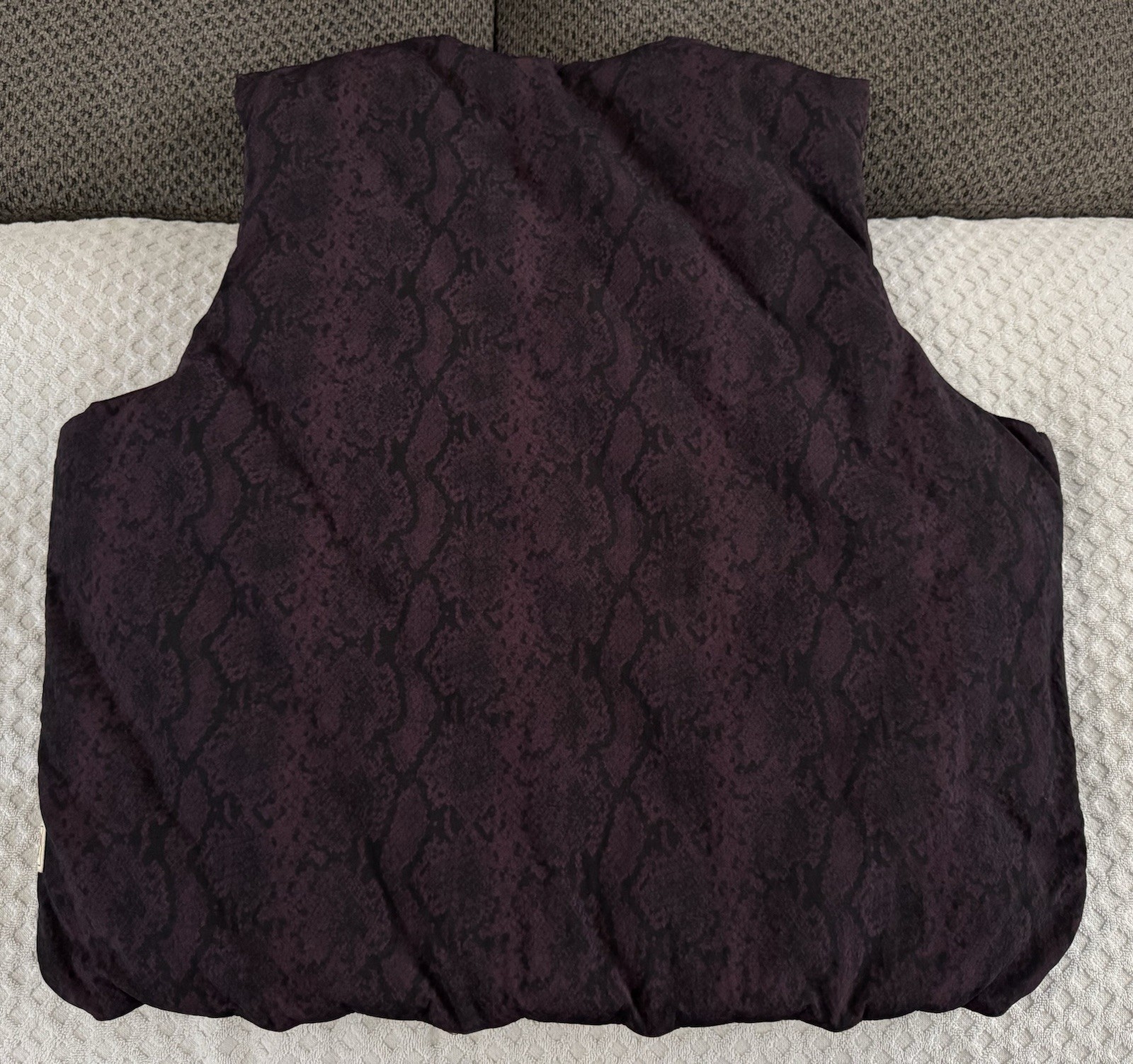 Stussy Python Reversible Diamond Quilted Puffer V… - image 5