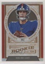 2019 Panini Chronicles Legacy Update Rookies Red 4/99 Daniel Jones #205 ni4