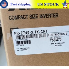 FR-E740-3.7K-CHT NEW NEW MITSUBISHI COMPACT FREQUENCY INVERTER PLC MODULE