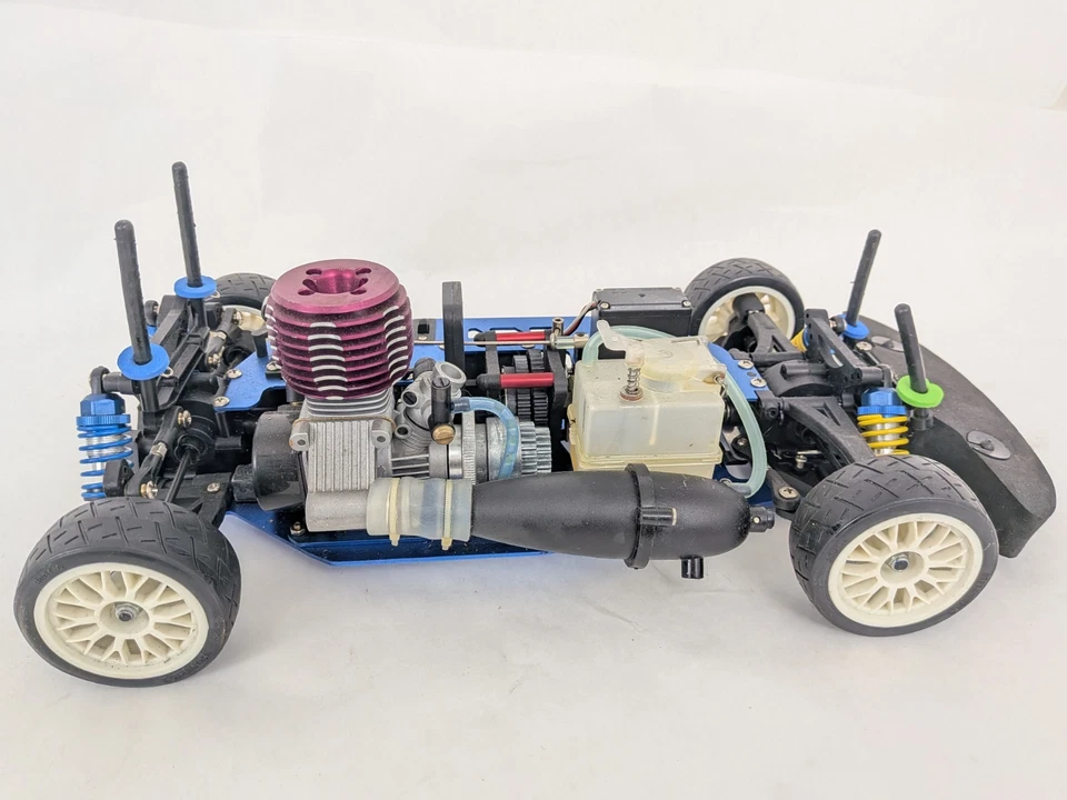 Victory Hawk Nitro RC Race Car 1/10th Remote Control Race Motor Parts Repair - Image 4 of 4