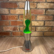 Mathmos Astro Baby Lava Lamp Clear Green Wax Vtg Lava Lamp 1999