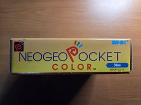 Blue Neo Geo Pocket Color Handheld Game Console Unopened