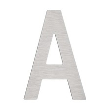Letter A Self Adhesive House Address Numbers for Outside 2.95"x2.28"