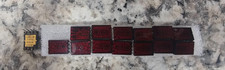 LOT 14x Vintage Ceramic Gold GENUINE HP 1990-0329 LED INDICATORS NUMERIC DISPLAY