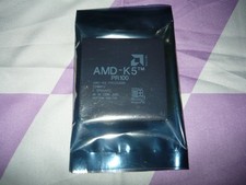 Vintage AMD K5 PR100 ABR 100MHz Socket 5 CPU Used Tested