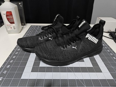 Size 11 - PUMA Enzo Beta Woven Low Black