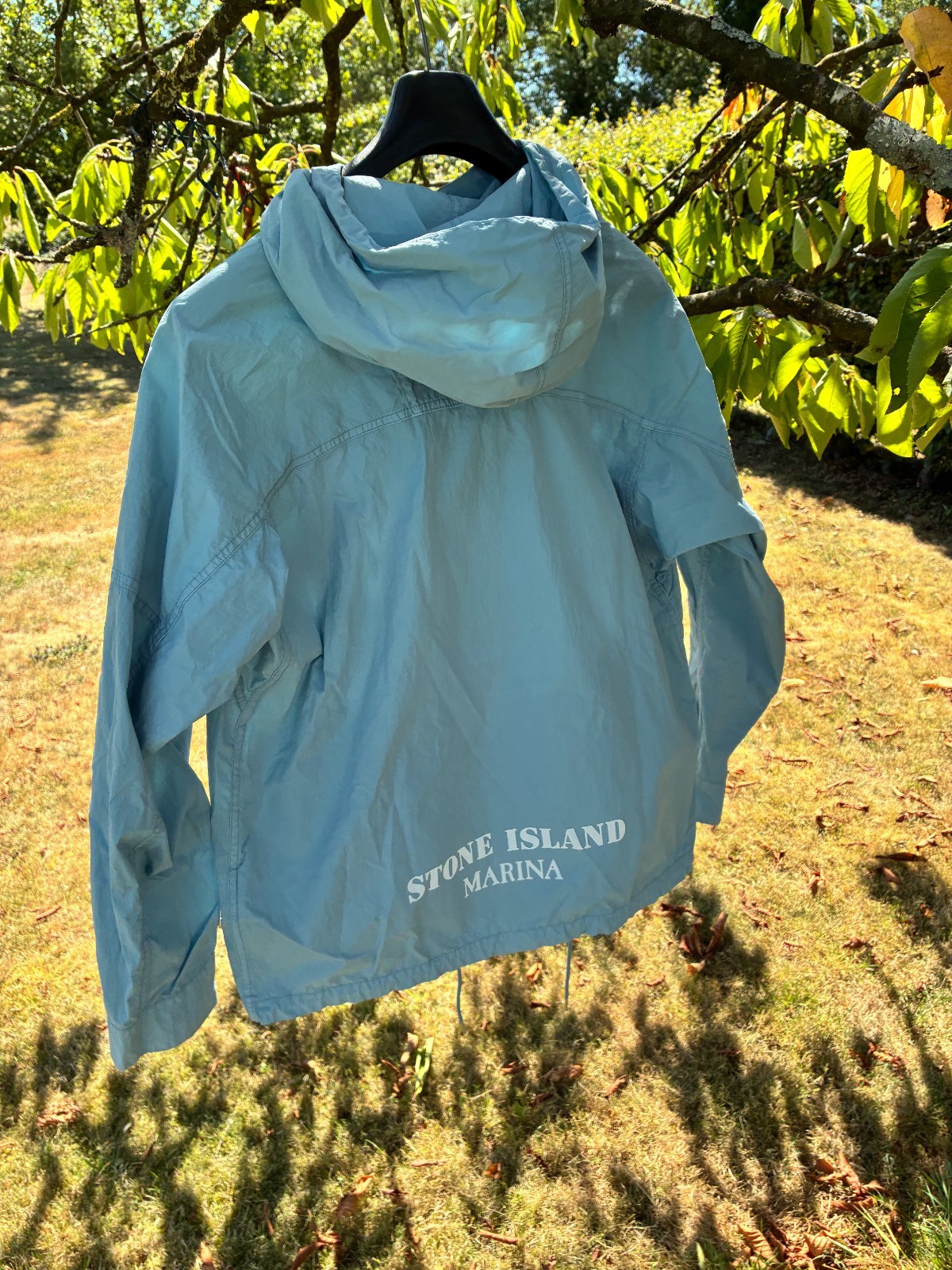 NEW Stone Island Marina Micro Brushed Nylon TC Jacket L Large Jacket product detail photo 1