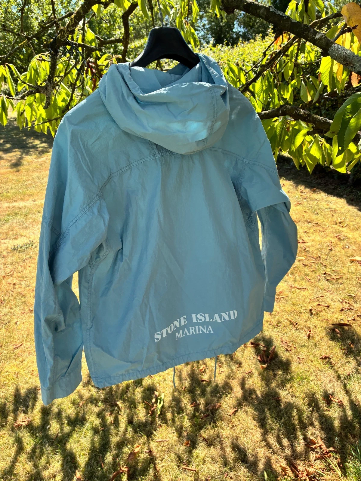 NEW Stone Island Marina Micro Brushed Nylon TC Jacket L Large Jacket - product detail image 1