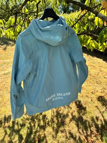 NEW Stone Island Marina Micro Brushed Nylon TC Jacket L Large Jacket - product listing photo