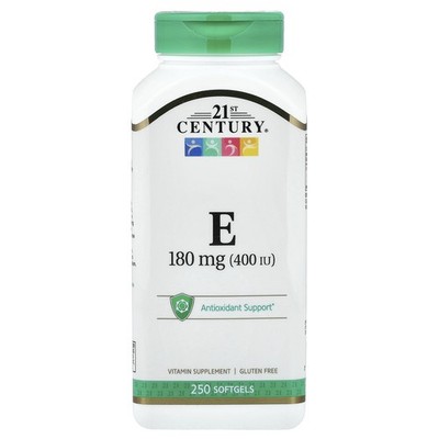 Vitamin E, 180 mg (400 IU), 250 Softgels
