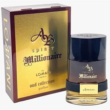 Lomani Men's AB Spirit Millionaire Parfum 3.4 oz Fragrances 3610400037789