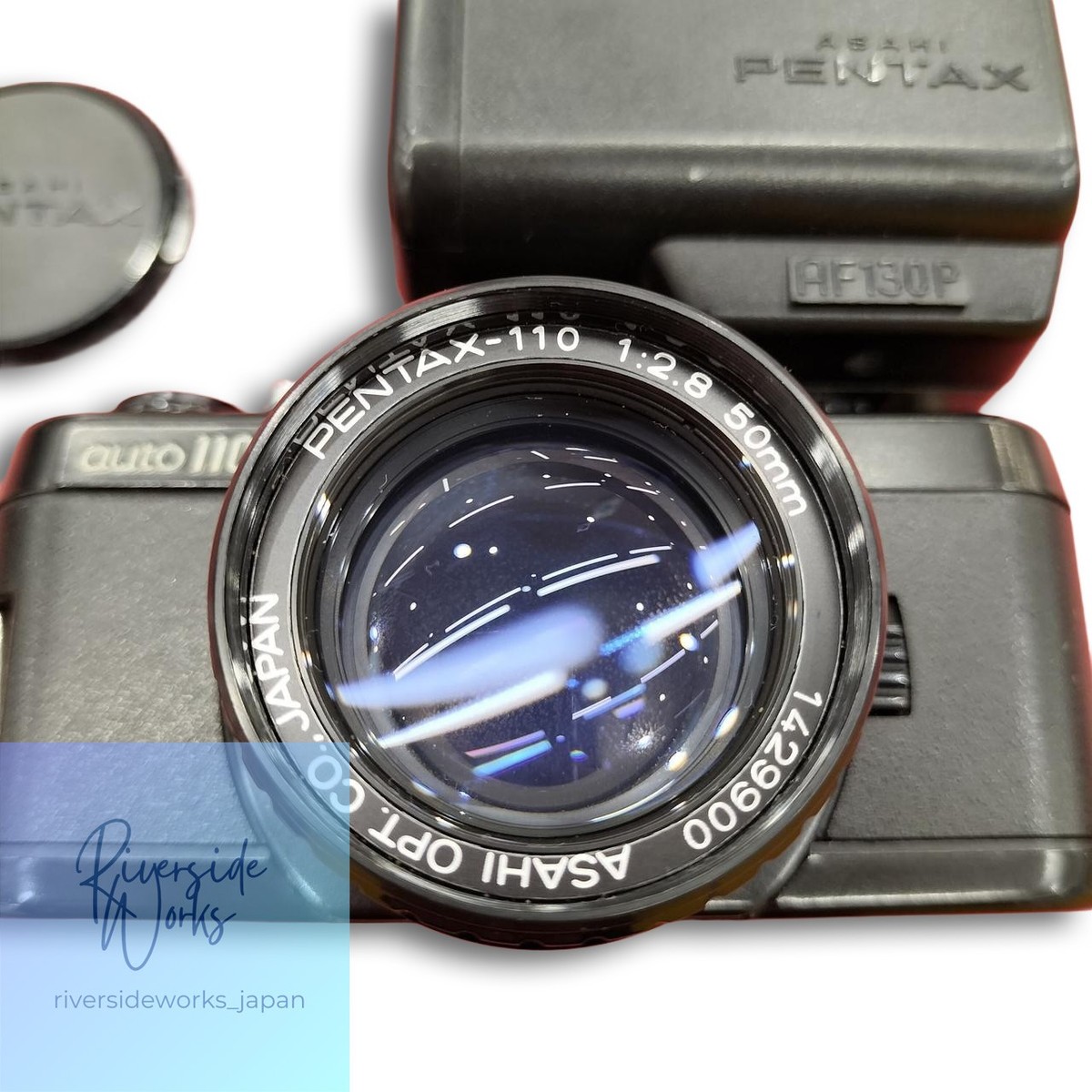 PENTAX AUTO110 Film Camera Kit Compact Vintage Set | eBay