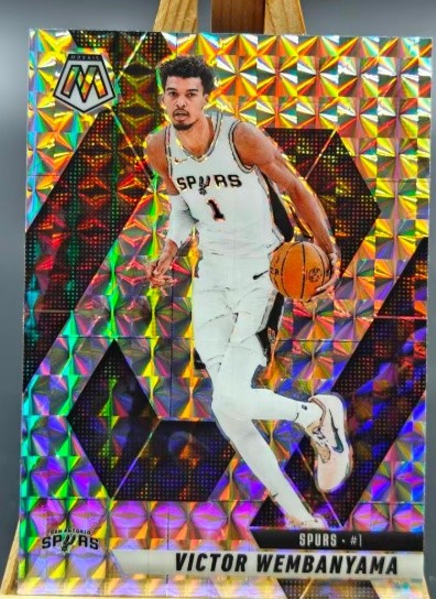 Victor Wembanyama 2024-25 Panini Mosaic Silver #31