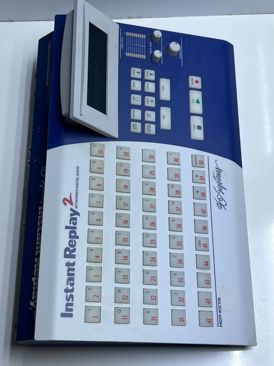 360 Systems Instant Replay 2 Networked Digital Audio Clip Player